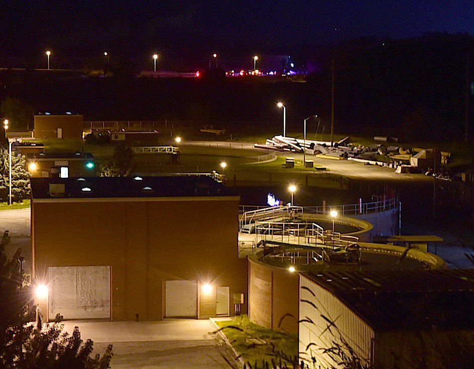 Billings firefighters extinguish methane fire at wastewater treatment