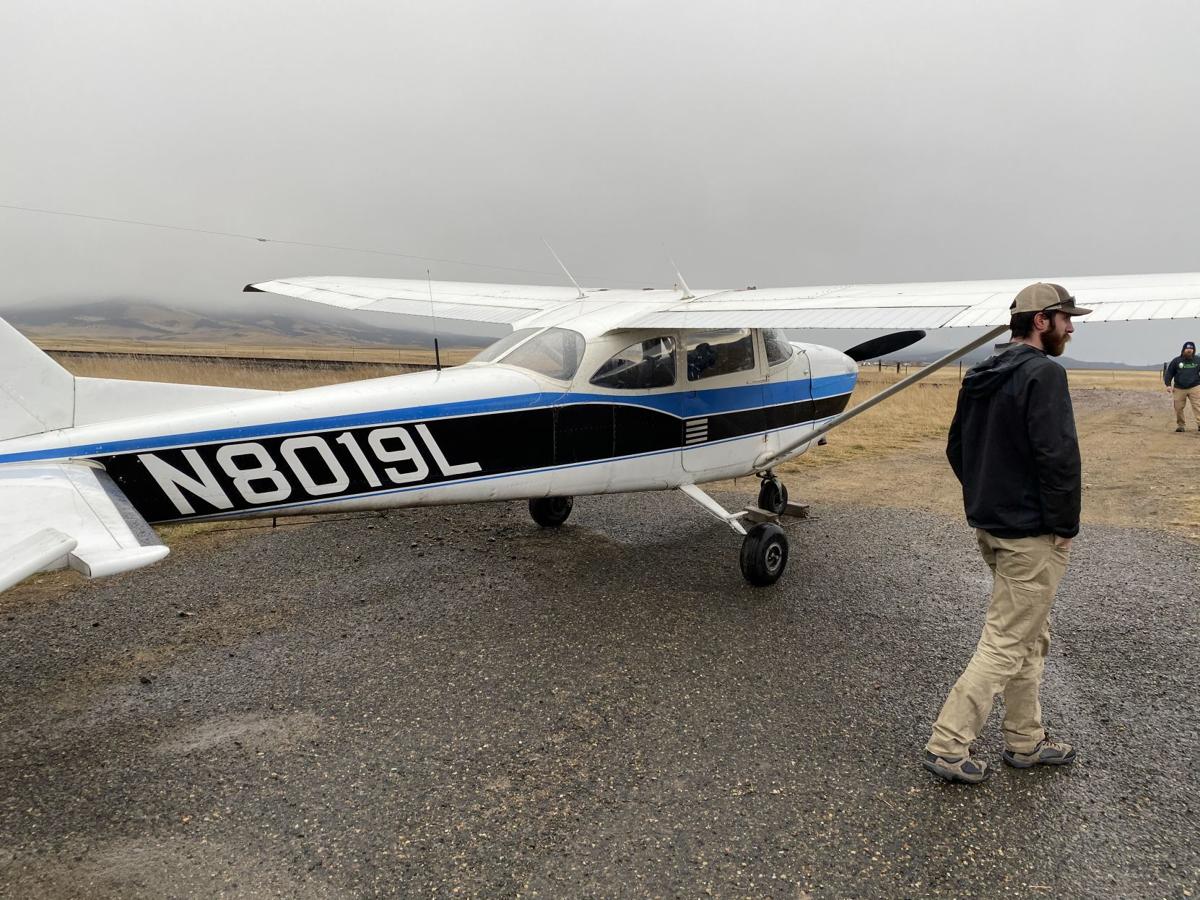 Plane on highway