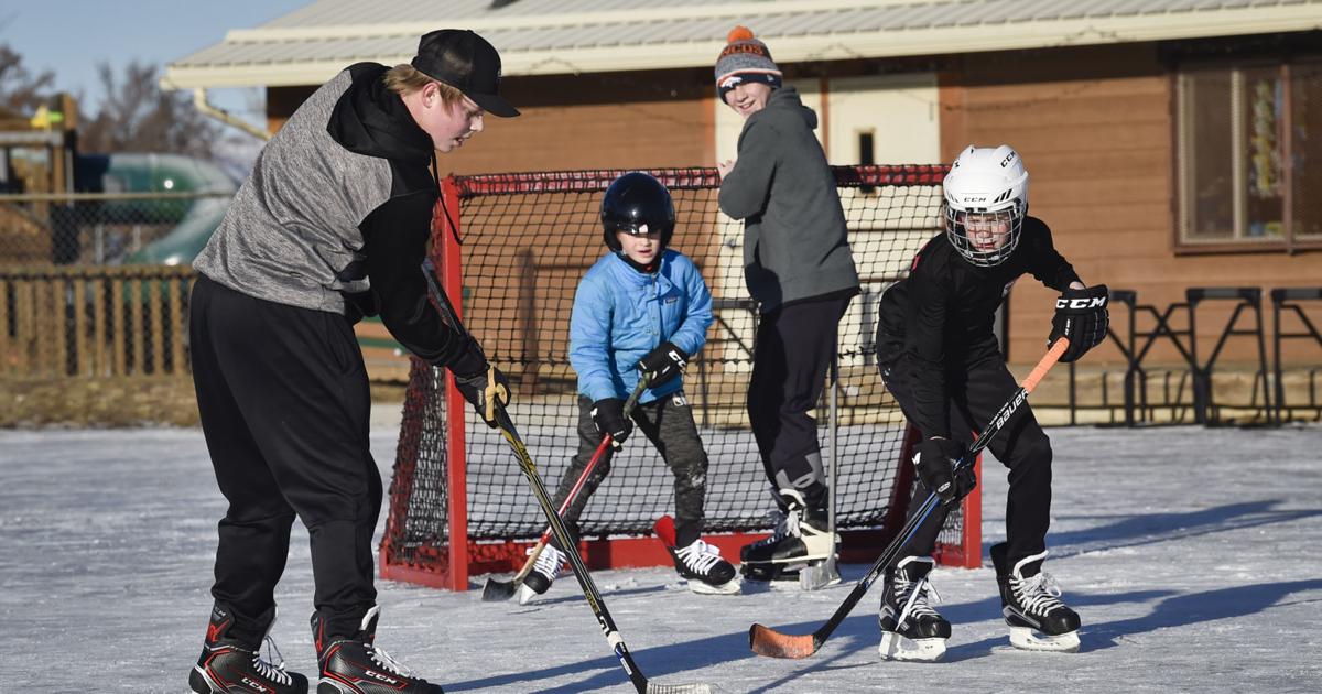 Photo: Memorial Park ice rink open for the season