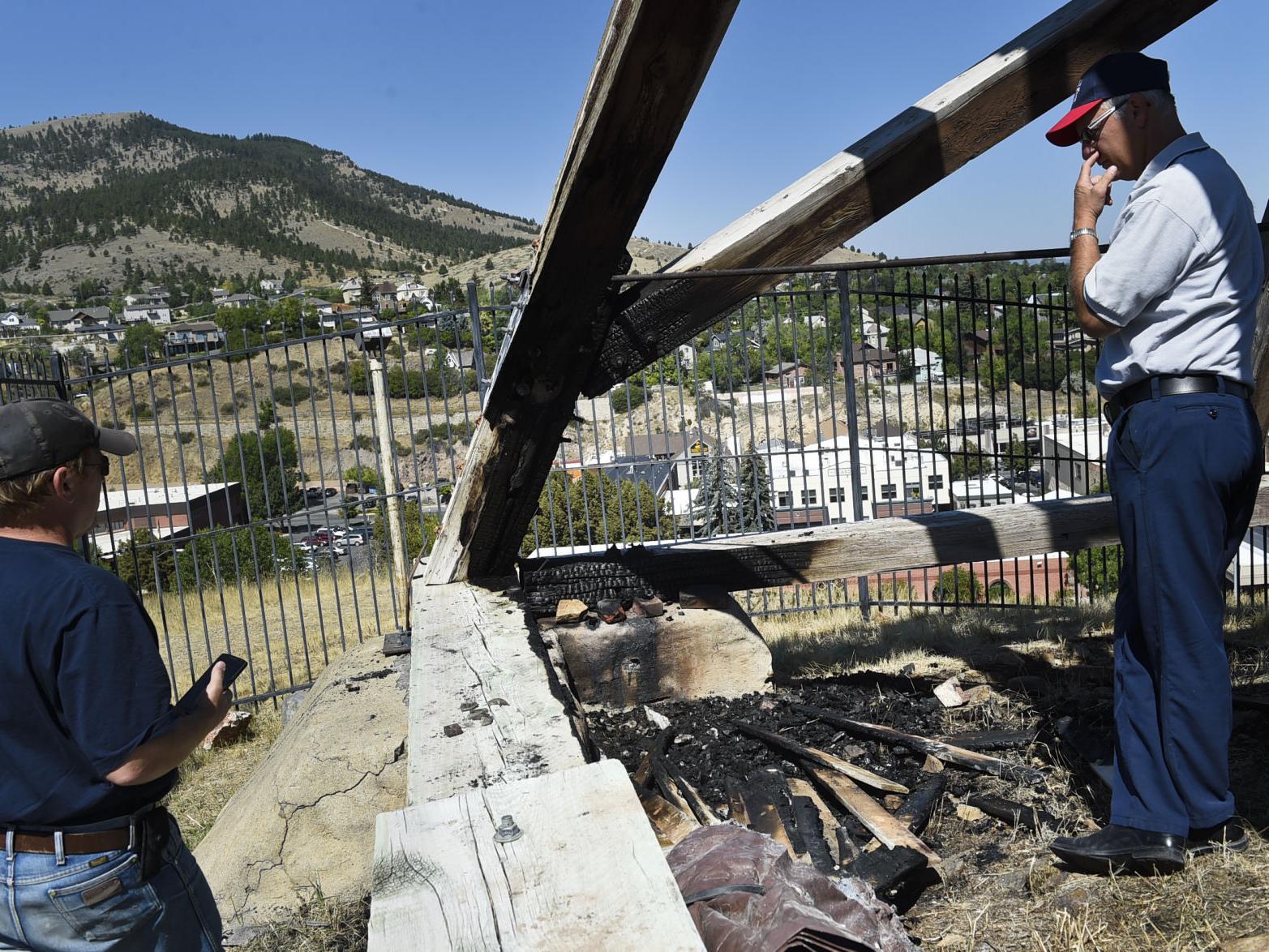Helena Fire Tower Damaged In Suspicious Blaze News Helenair Com