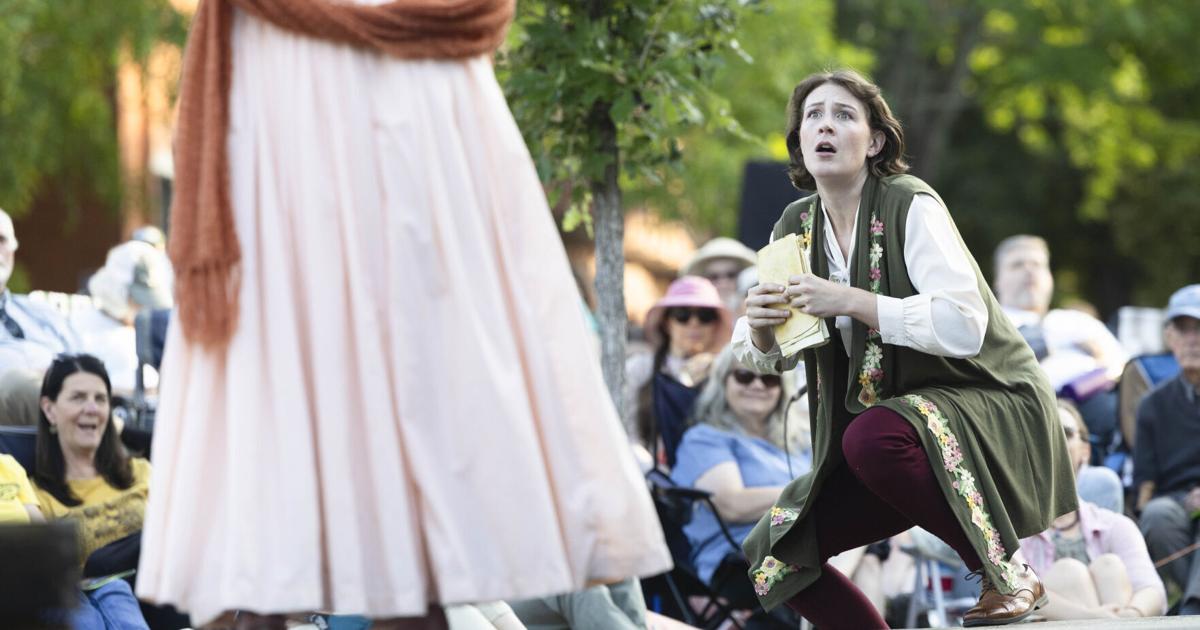 Scenes from the Montana Shakespeare in the Parks performance in Helena