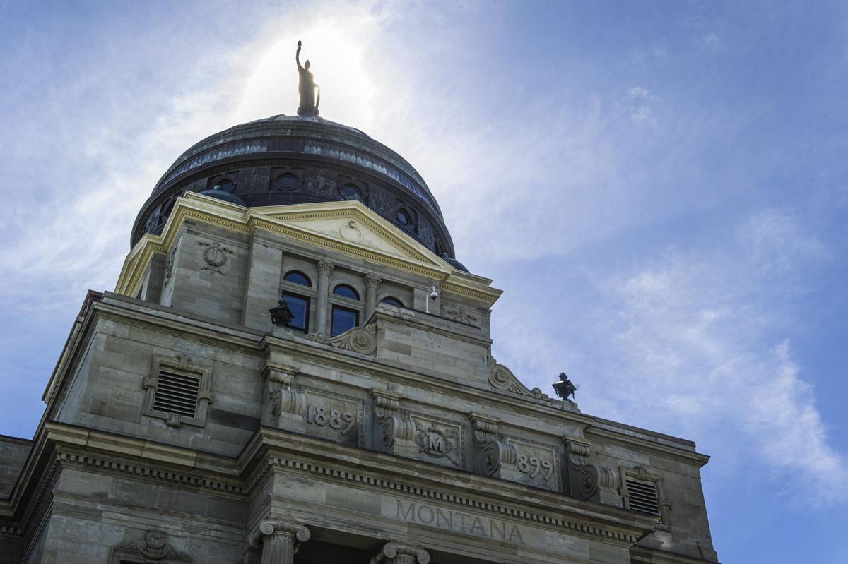 Capitol building and sky