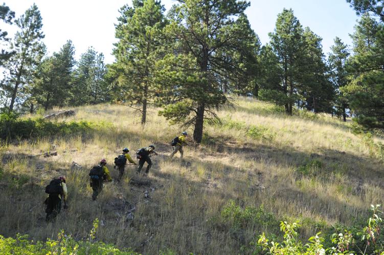 UPDATED Lightning ignites multiple fires in Helena area Tuesday