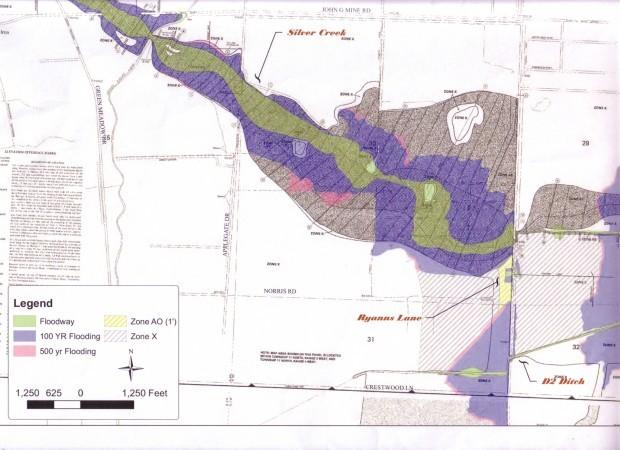 Public views new map of floodplain