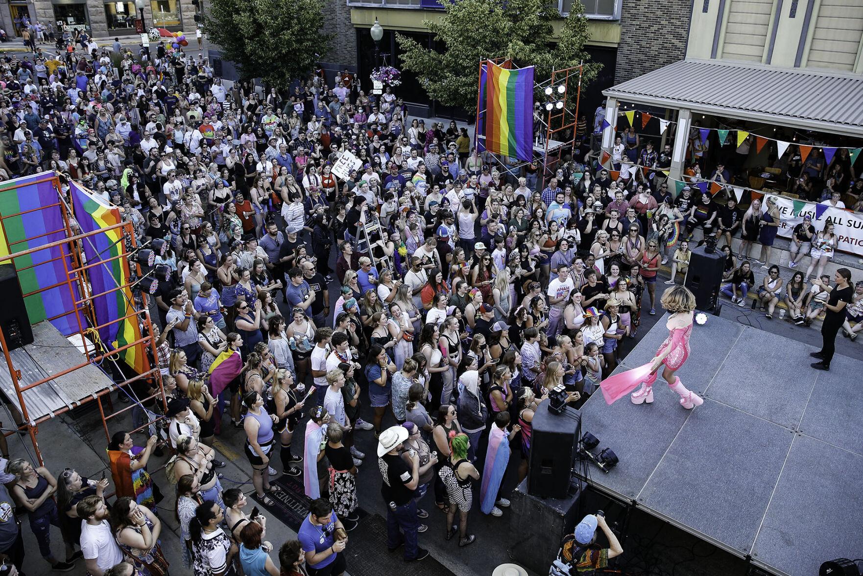 Photos Street Drag Show and Dance Party in downtown Helena