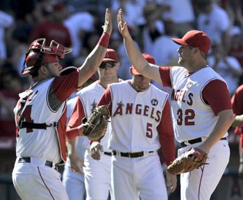 Napoli's two homers lift Red Sox over Angels