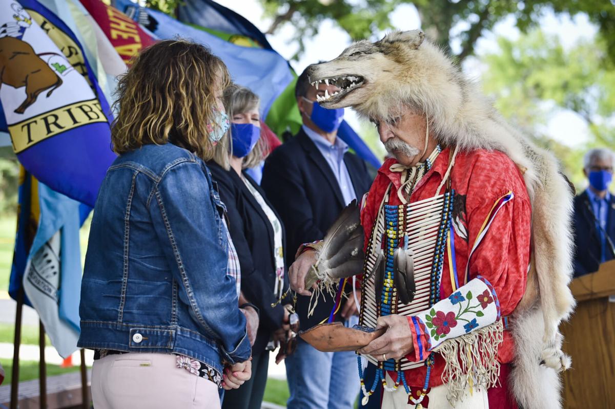 Steve Lozar, Montana Historical Society board trustee and member of the Salish, Kootenai, and Assiniboine tribes