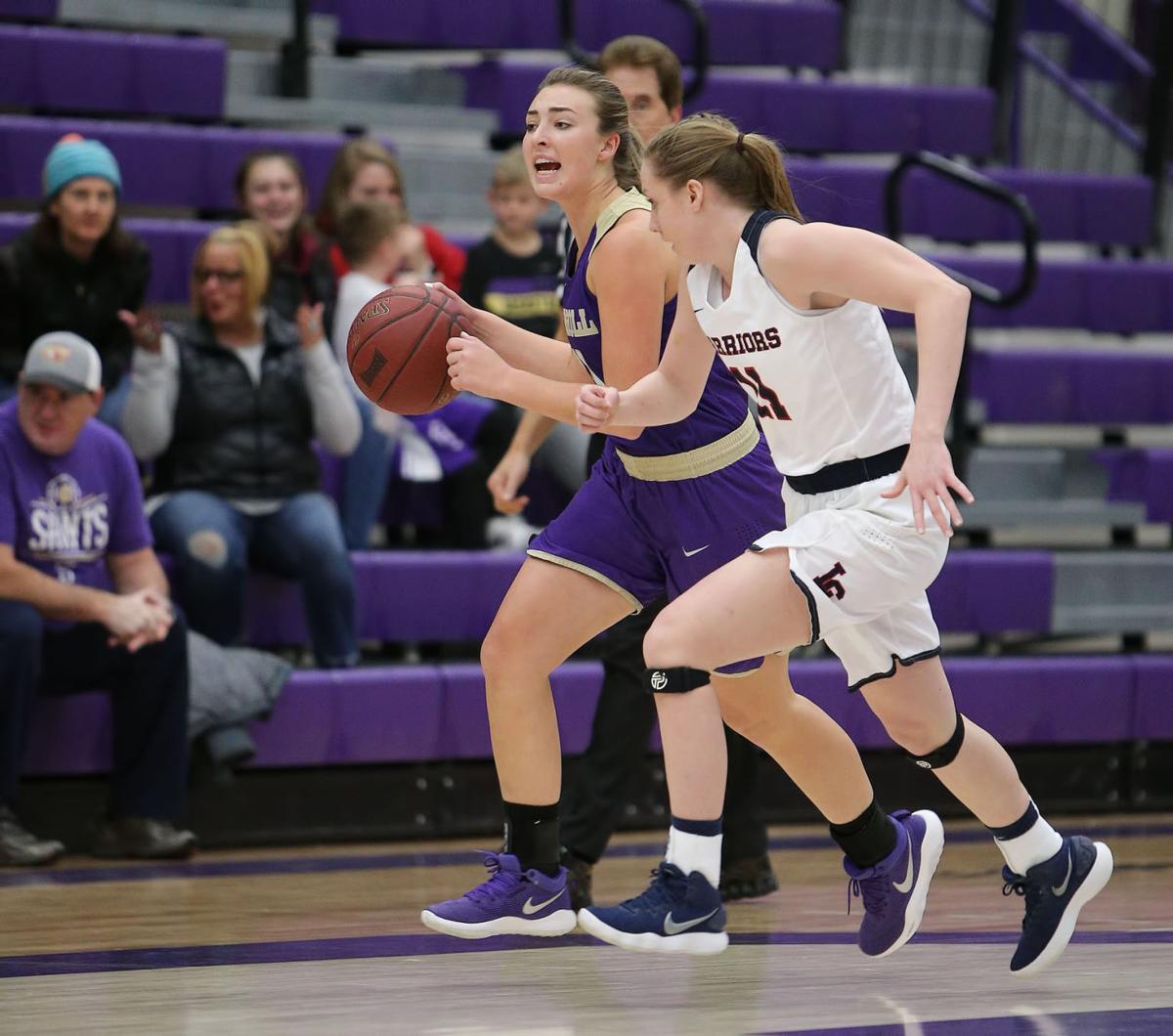 No 24 Carroll College Saints Women S Basketball Vs Rocky