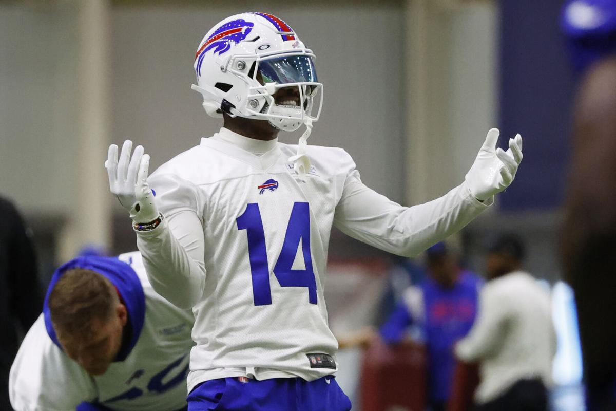 Bills training camp: Josh Allen wears throwback red helmets