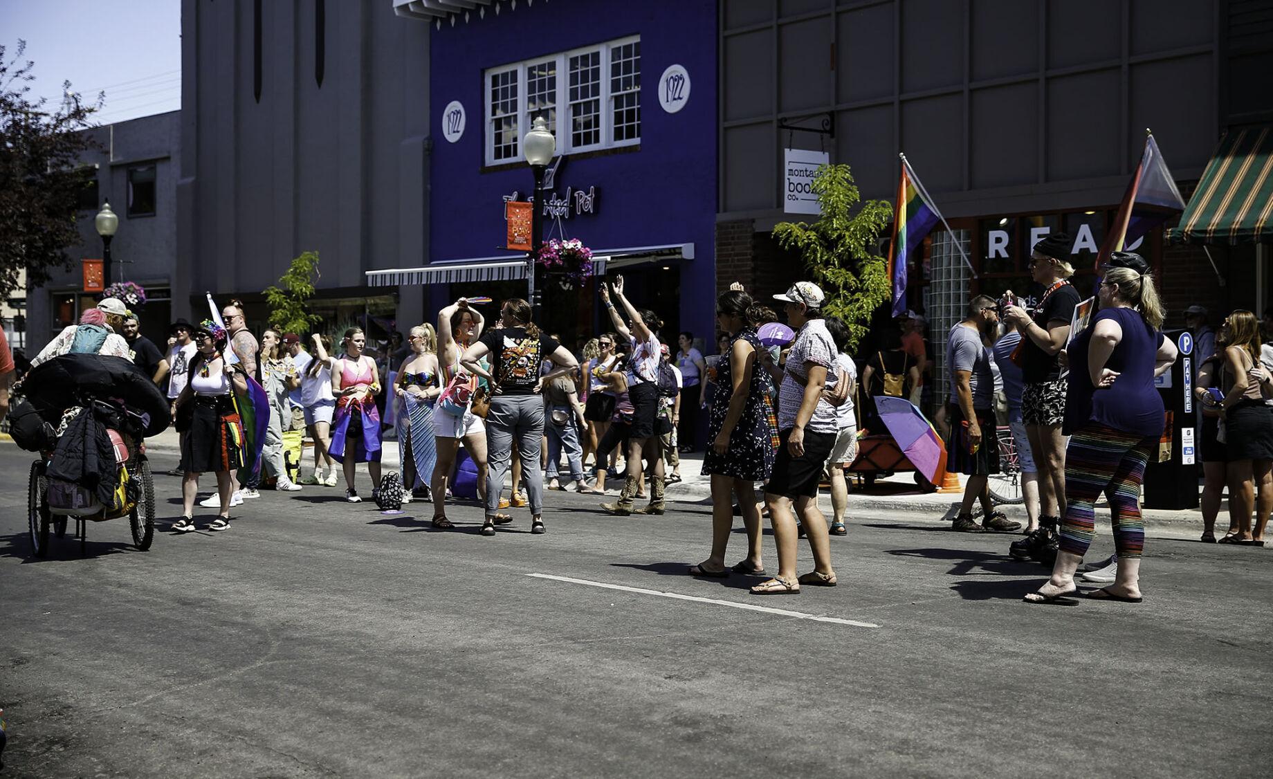 Last Chance Gulch awash in rainbows as Montana Pride Parade celebrates