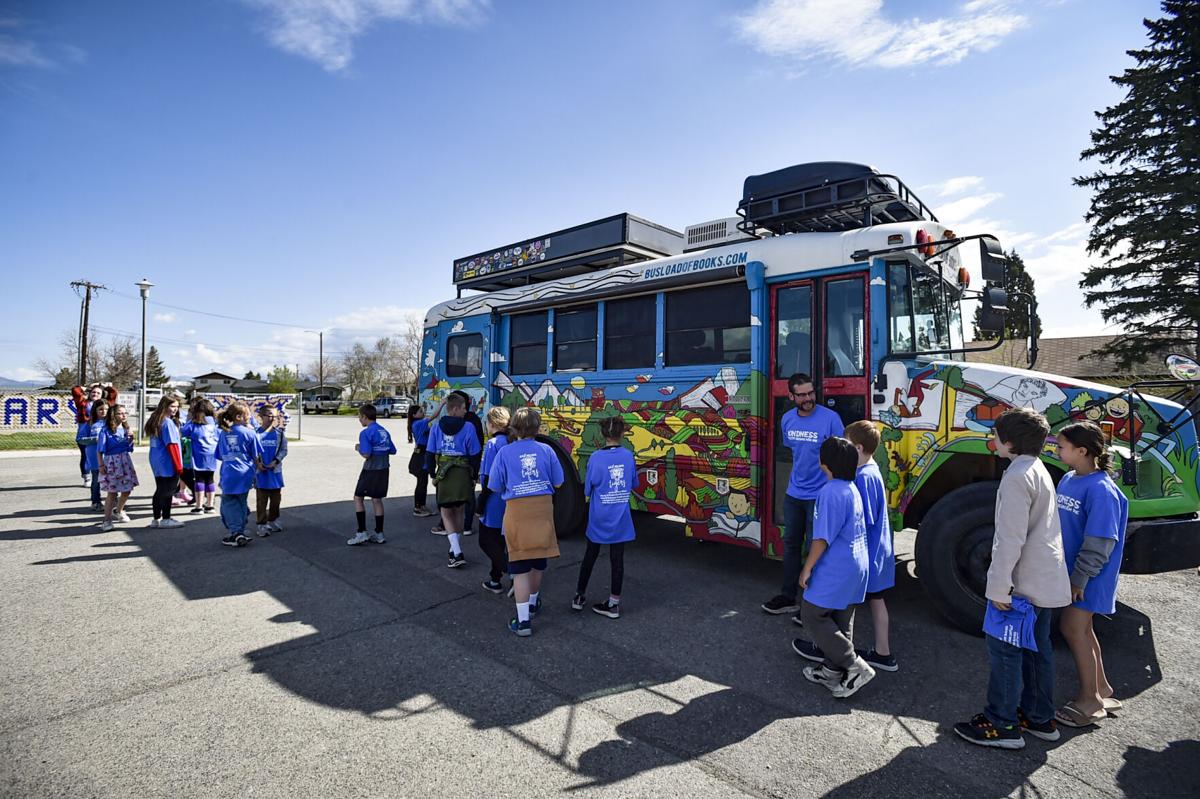 A real pageturner Radley Elementary School gets free books from