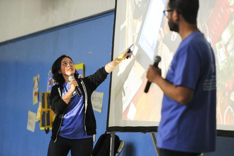 A real pageturner Radley Elementary School gets free books from