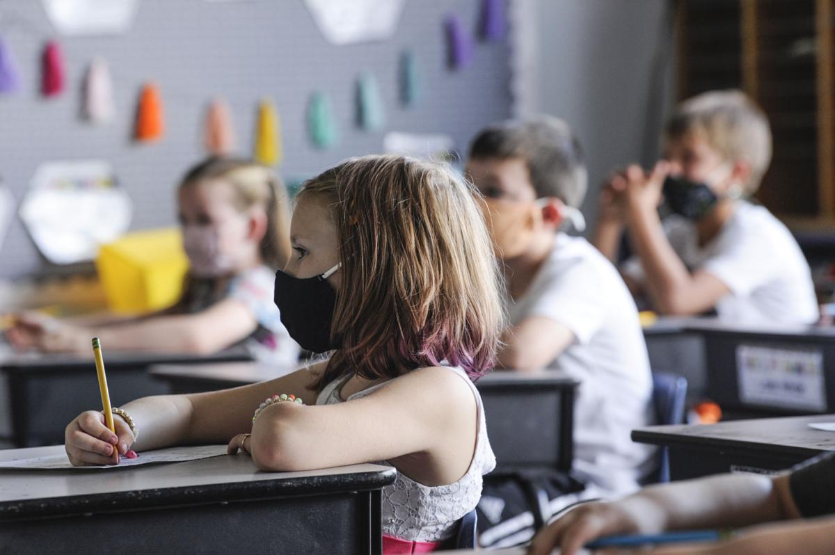 Second grade students