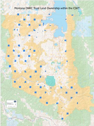 Montana State Trust Lands Map State Pursuing Land Swaps On Flathead Reservation | 406 Politics |  Helenair.com