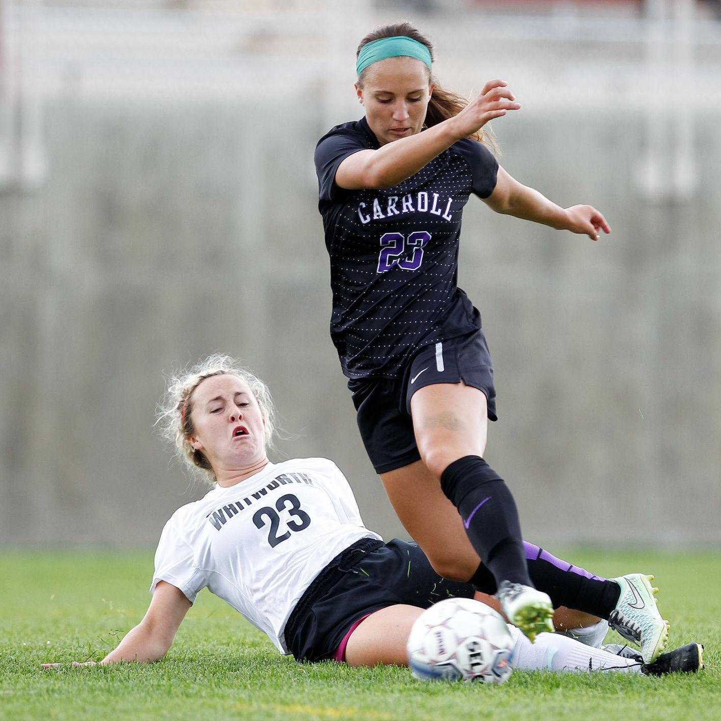 Carroll Women S Soccer Shuts Out Whitworth Pirates 2 0 At Nelson