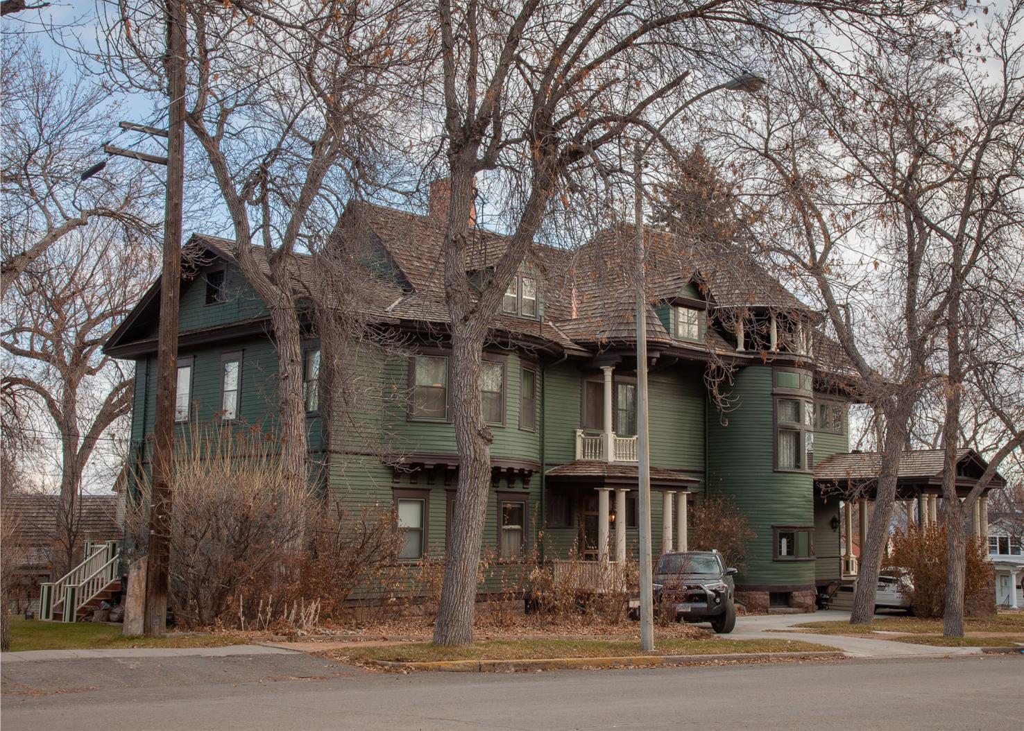 Then and Now Helena's Mansion District