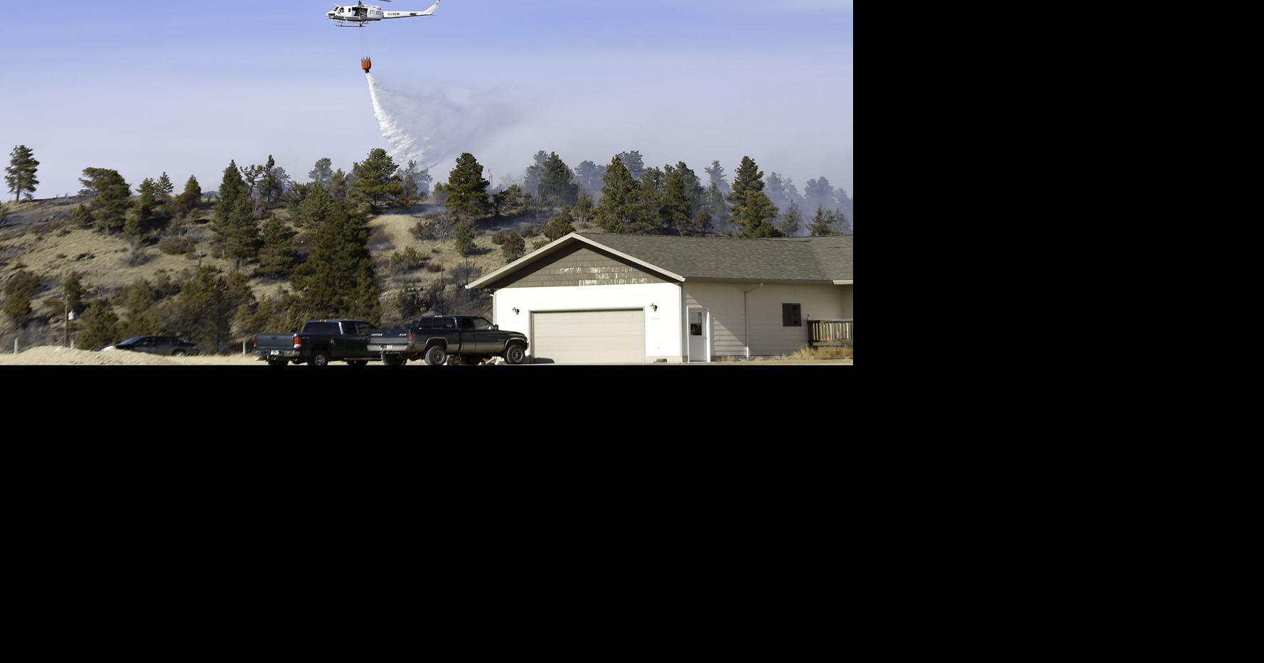 Evacuations lifted for wildfire near Helena