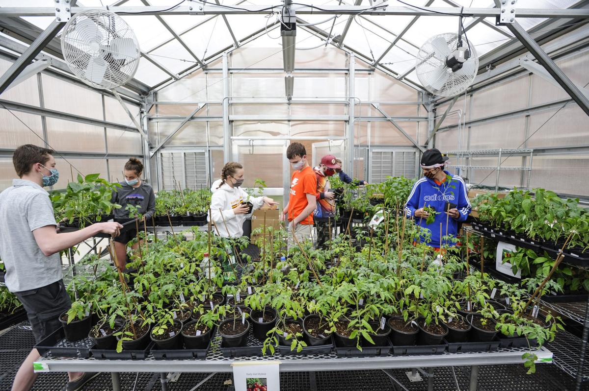 Capital High School green house