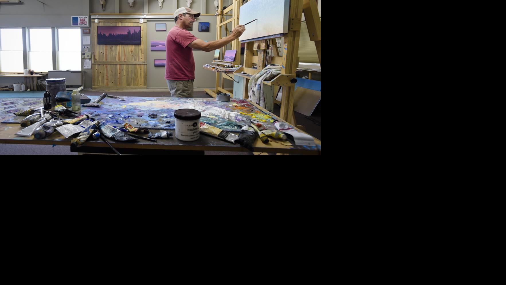 Helenaarea artist paints Montana memories — not exact, but grand and breathtaking Local