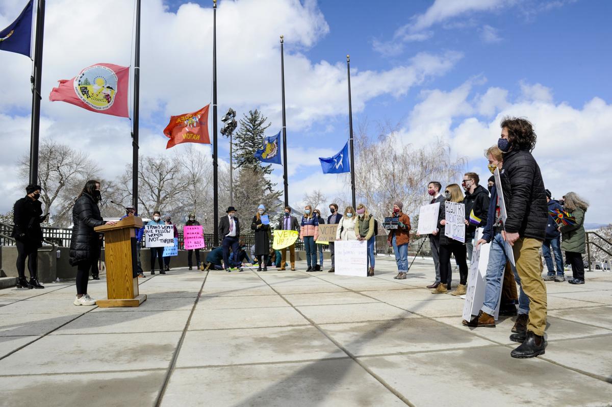 Anti-trans bill protest