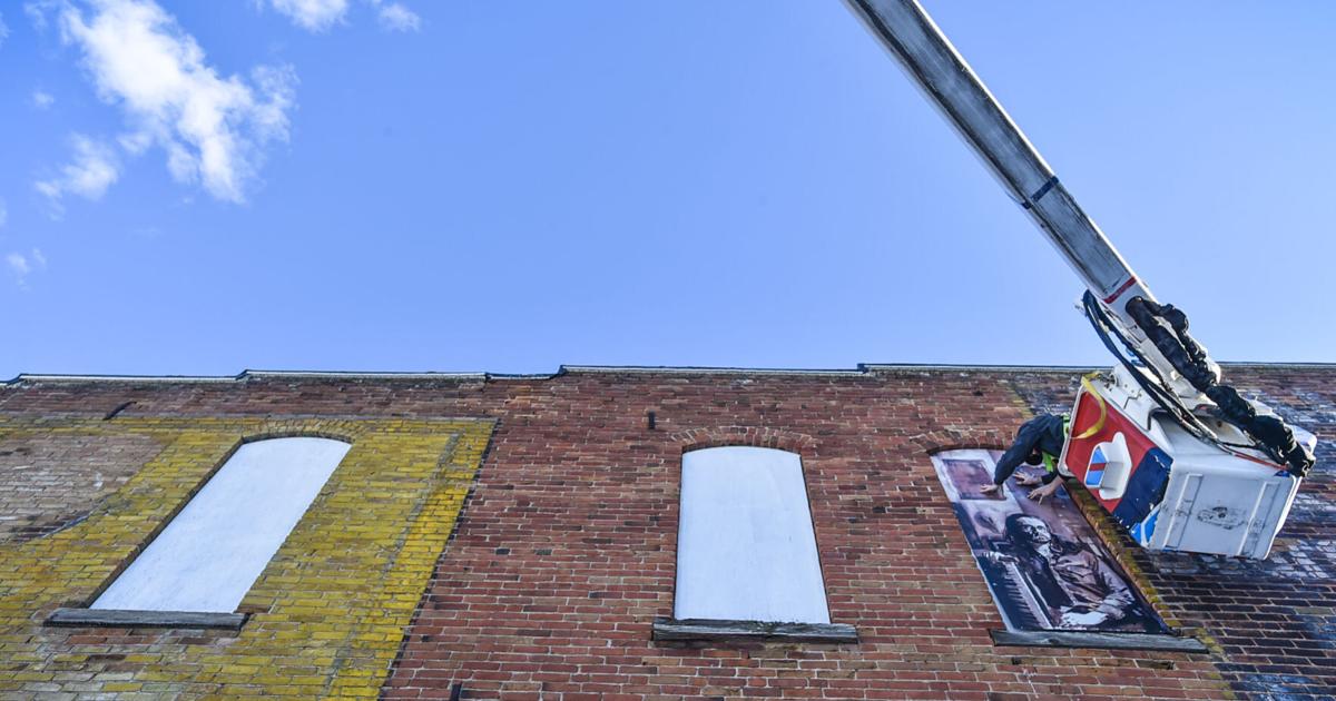 Livery Building 'Faces of the neighborhood': Portrait series hung on historic Livery ...
