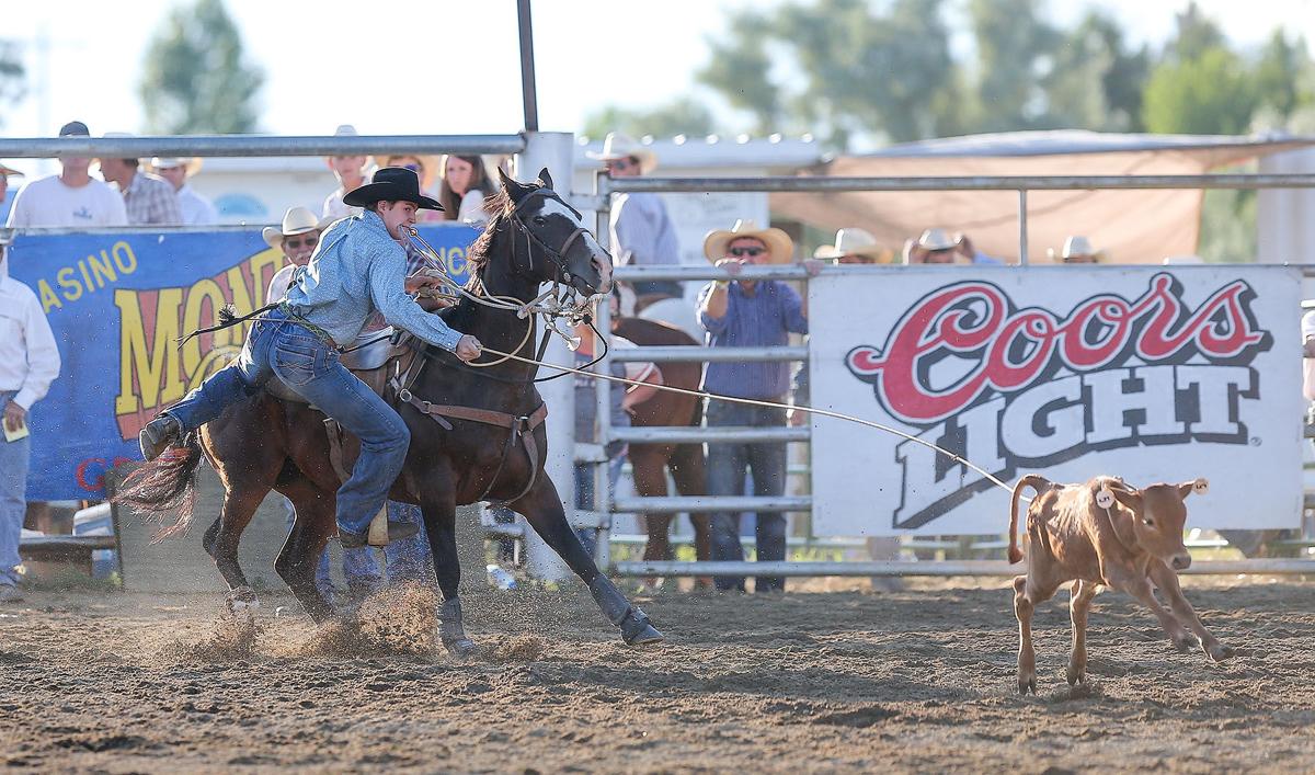 Helena's Bignell, Greany tie for 2nd in steer wrestling at East Helena Valley Rodeo Rodeo