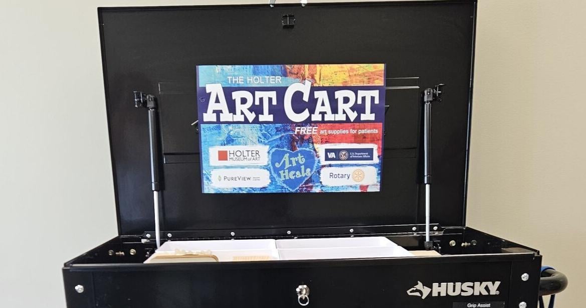 'Courage to Create': Holter offers healing arts program to veterans, active military