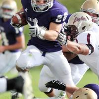 Carroll's Rinker celebrates birthday with two TDs