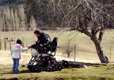 Tracked Chair Lets Wounded Ronan Marine Go Mobile Montana