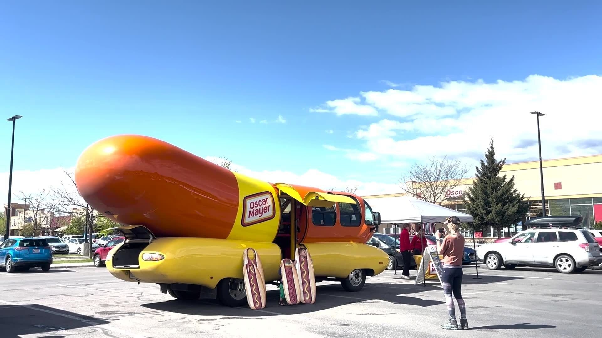 Video Wienermobile cruises through Missoula