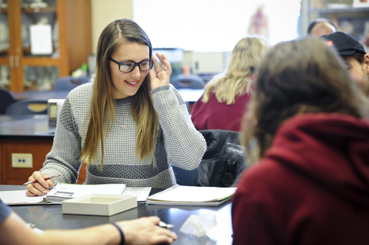 Savannah Vannett, an 18-year-old home school senior,