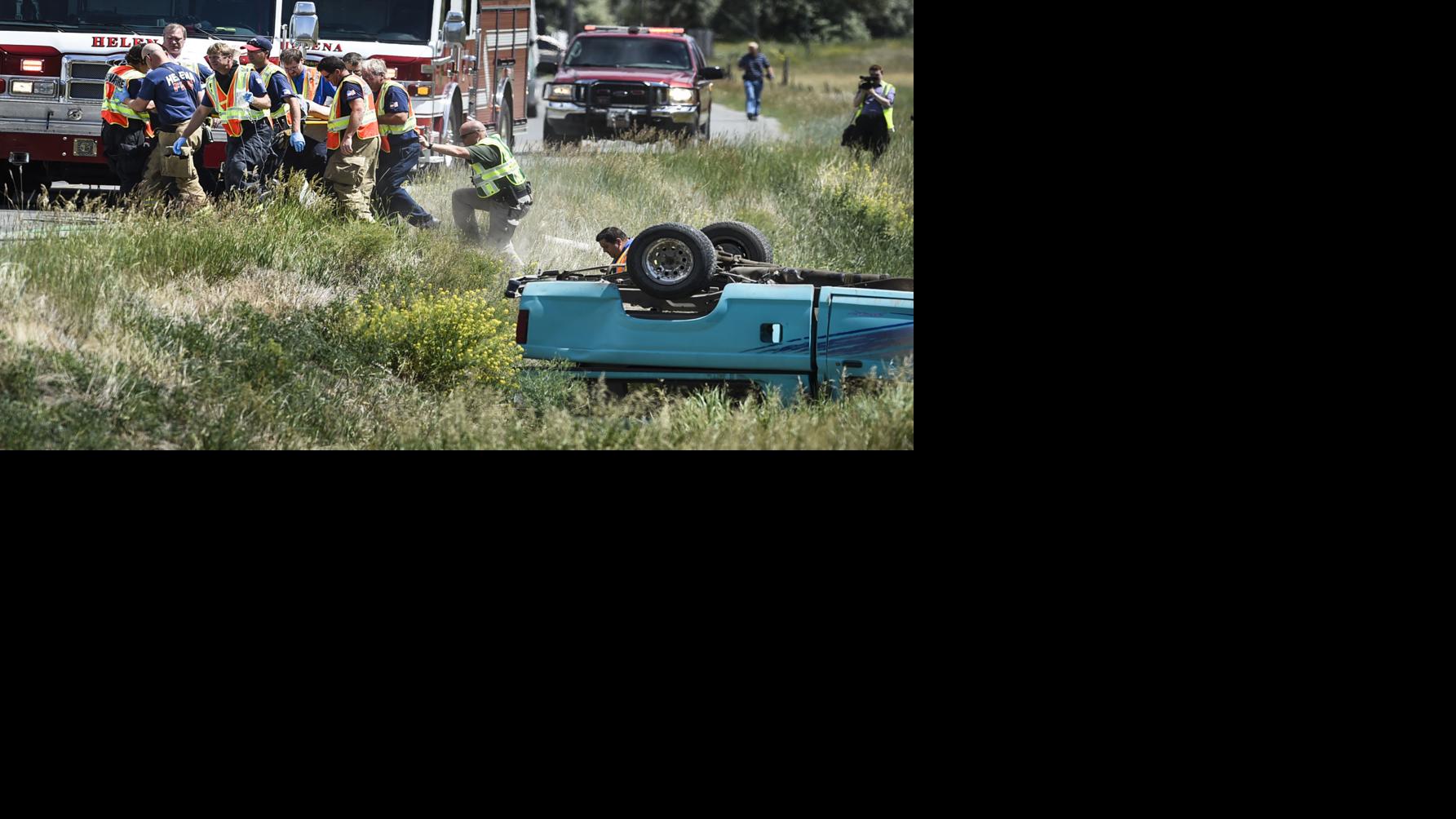 Crews respond to rollover crash near Fort Harrison Local