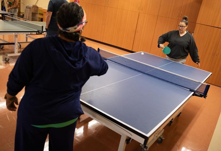 Pingpong event for Helena Refugees