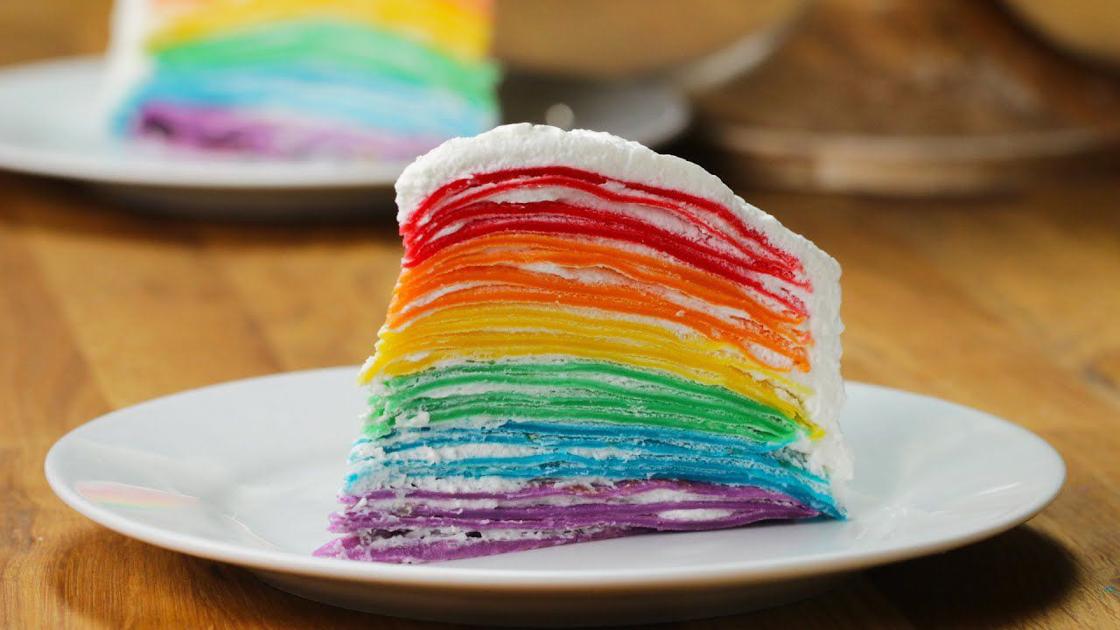 Rainbow Crepe Cake | Food & Cooking | helenair.com