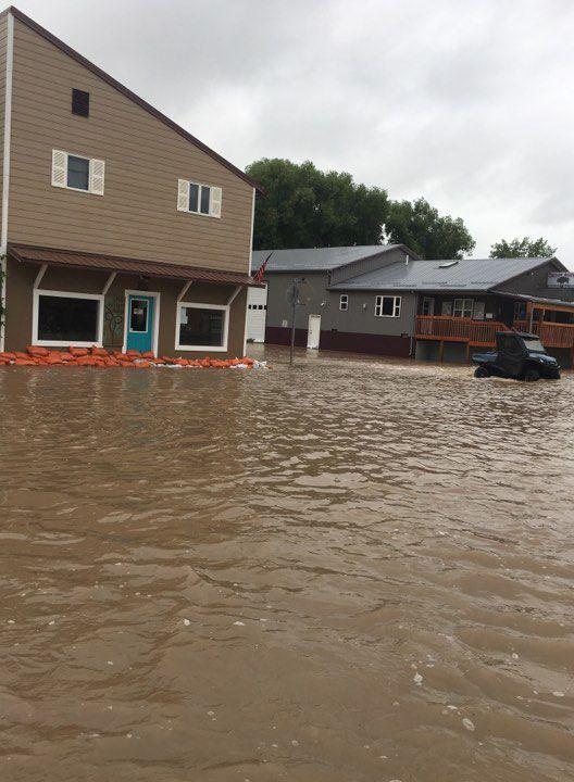 All roads to Augusta closed after 8 inches of rain causes serious