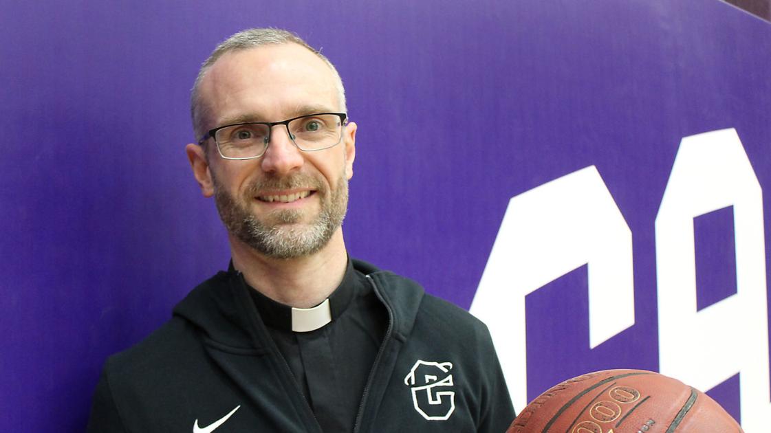 Holy Hoops: Carroll College chaplain Fr. Marc Lenneman keeps basketball close to his heart