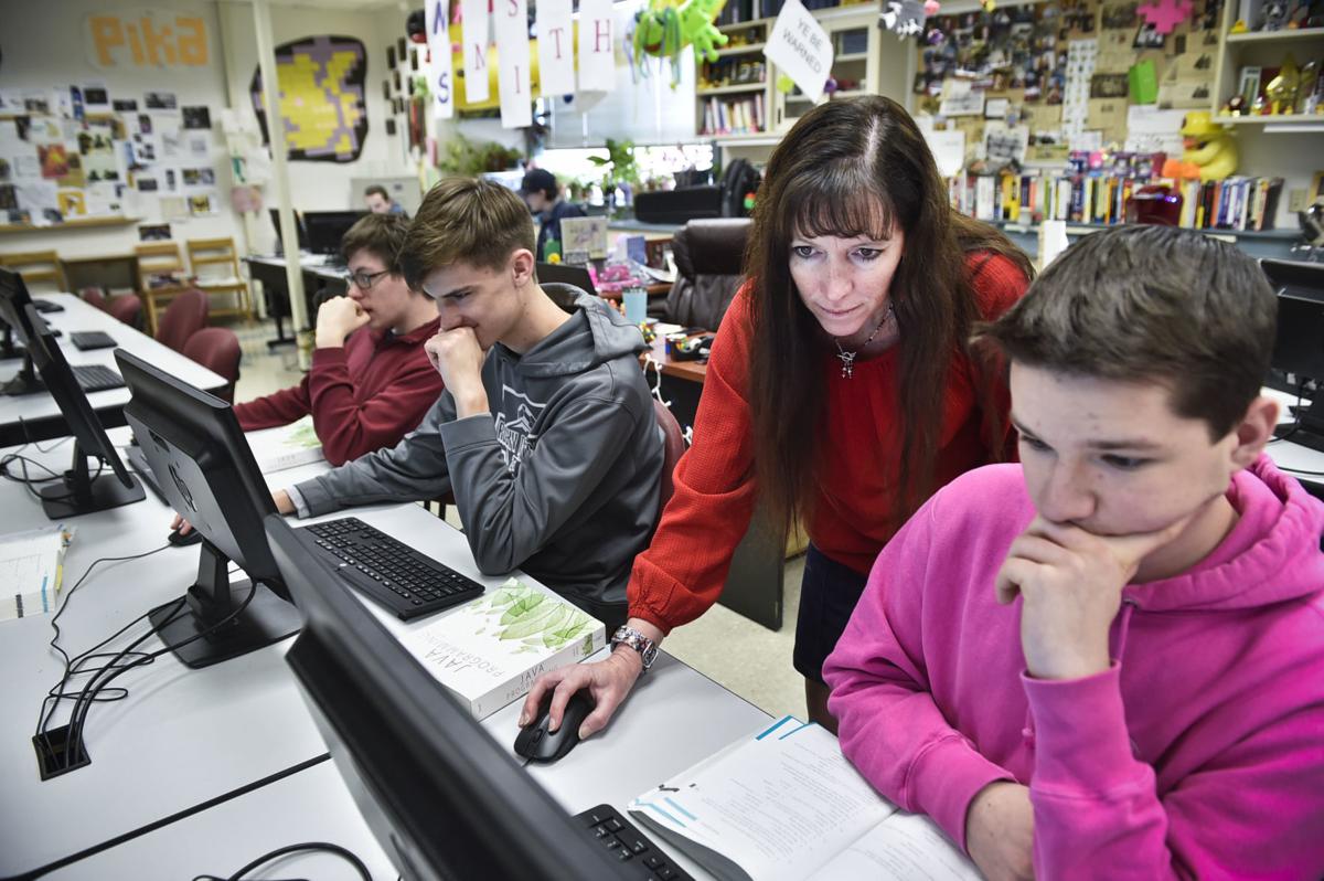 Buffy Smith, Helena High computer science teacher