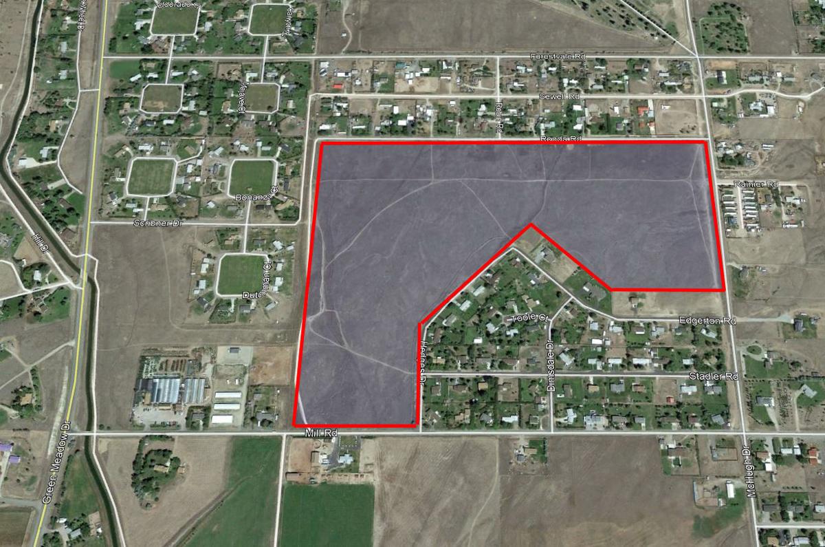 Gravel pit map