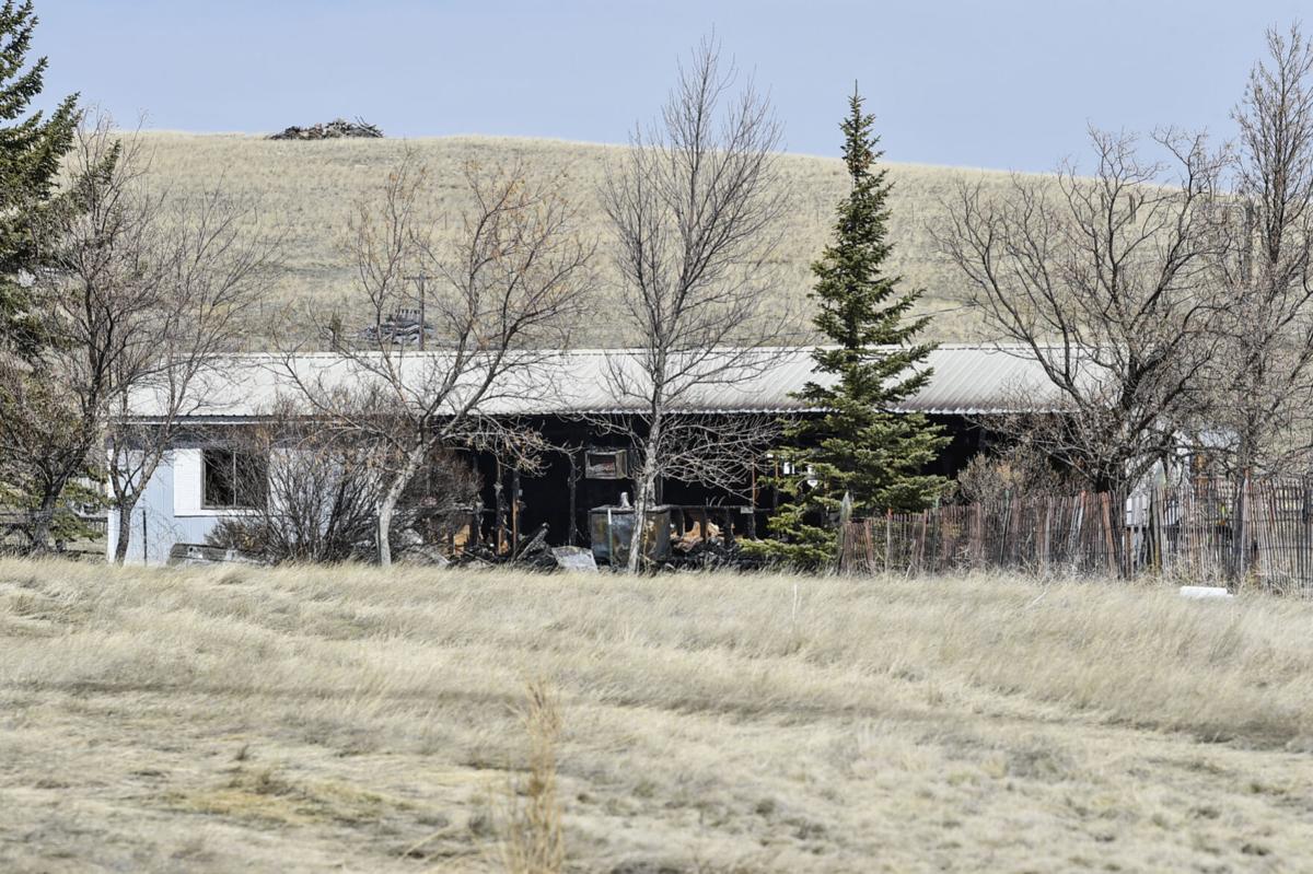 home on the 6100 block of Lone Pine Road