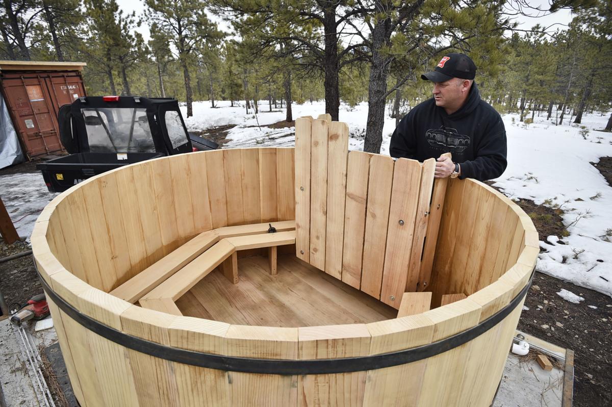 Handy Hobby Helena Engineer Crafts Wood Heated Hot Tubs Business 