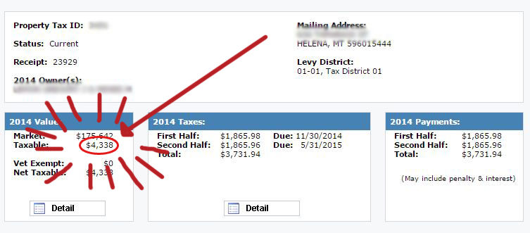 How To Find Taxable Value Of Home
