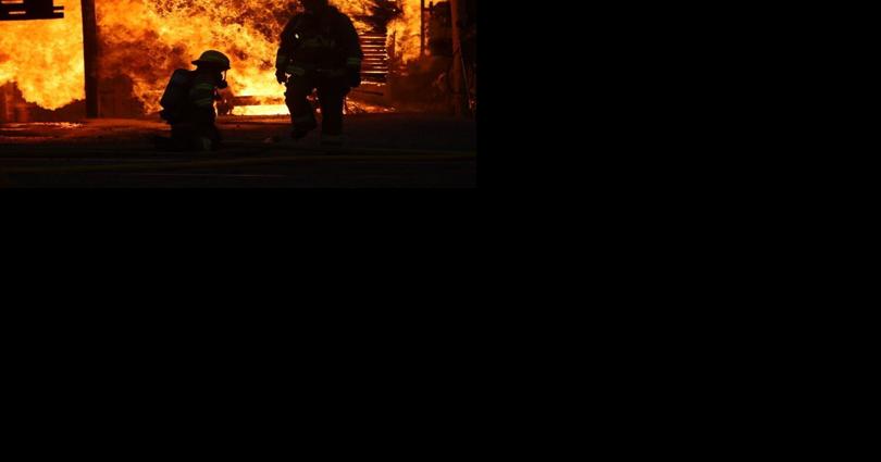 Fire burns three buildings at R-Y Timber, injures two employees - Vimarsana News