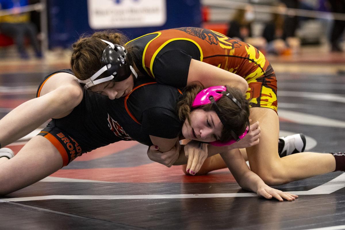 'Time to go!' Historic girls wrestling state tournament begins Prep