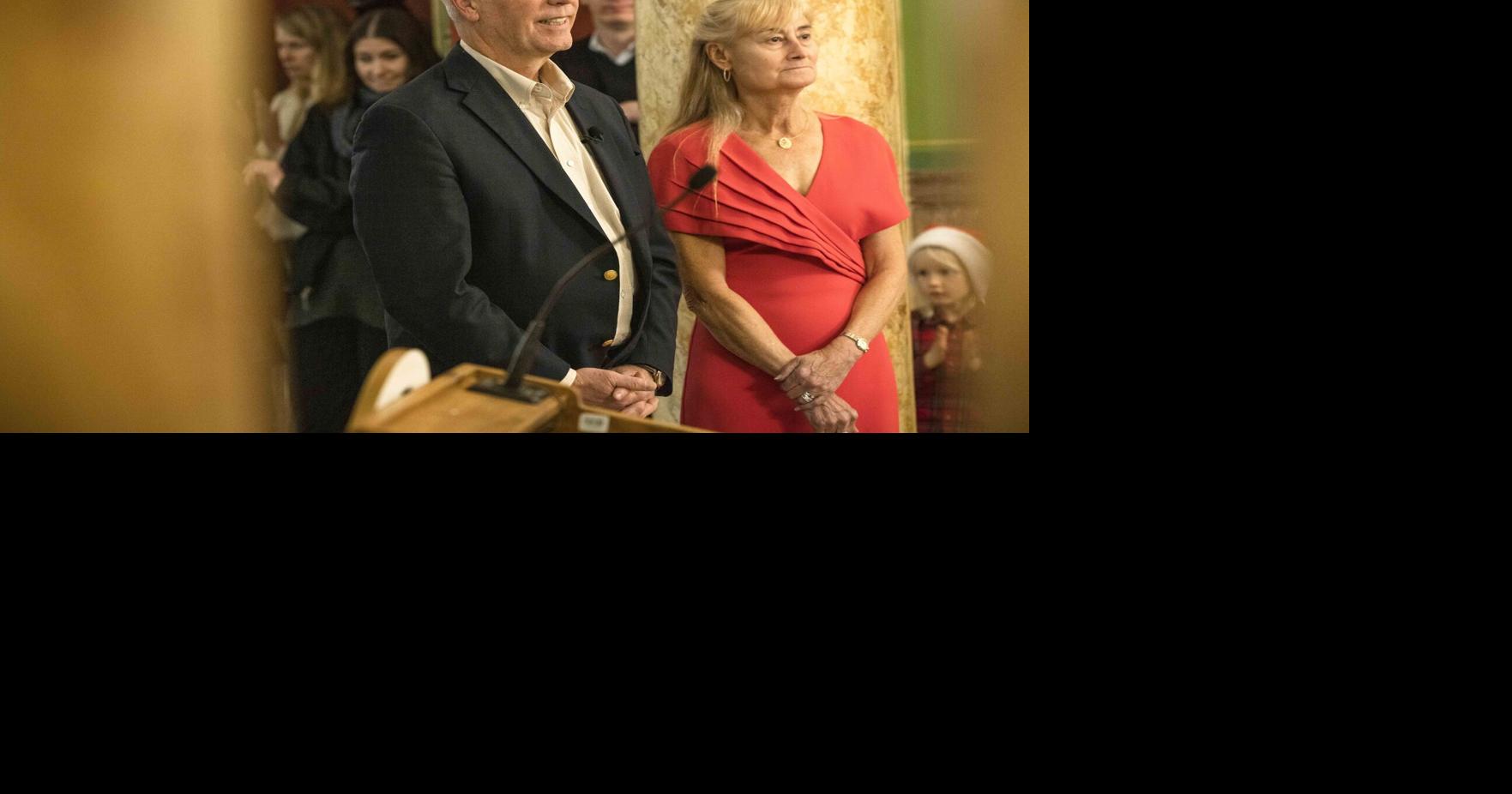 Gov. Greg Gianforte and his wife Susan Gianforte