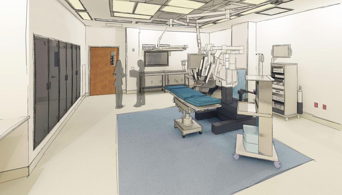 An architectural rendering shows a portion of the $9 million renovation