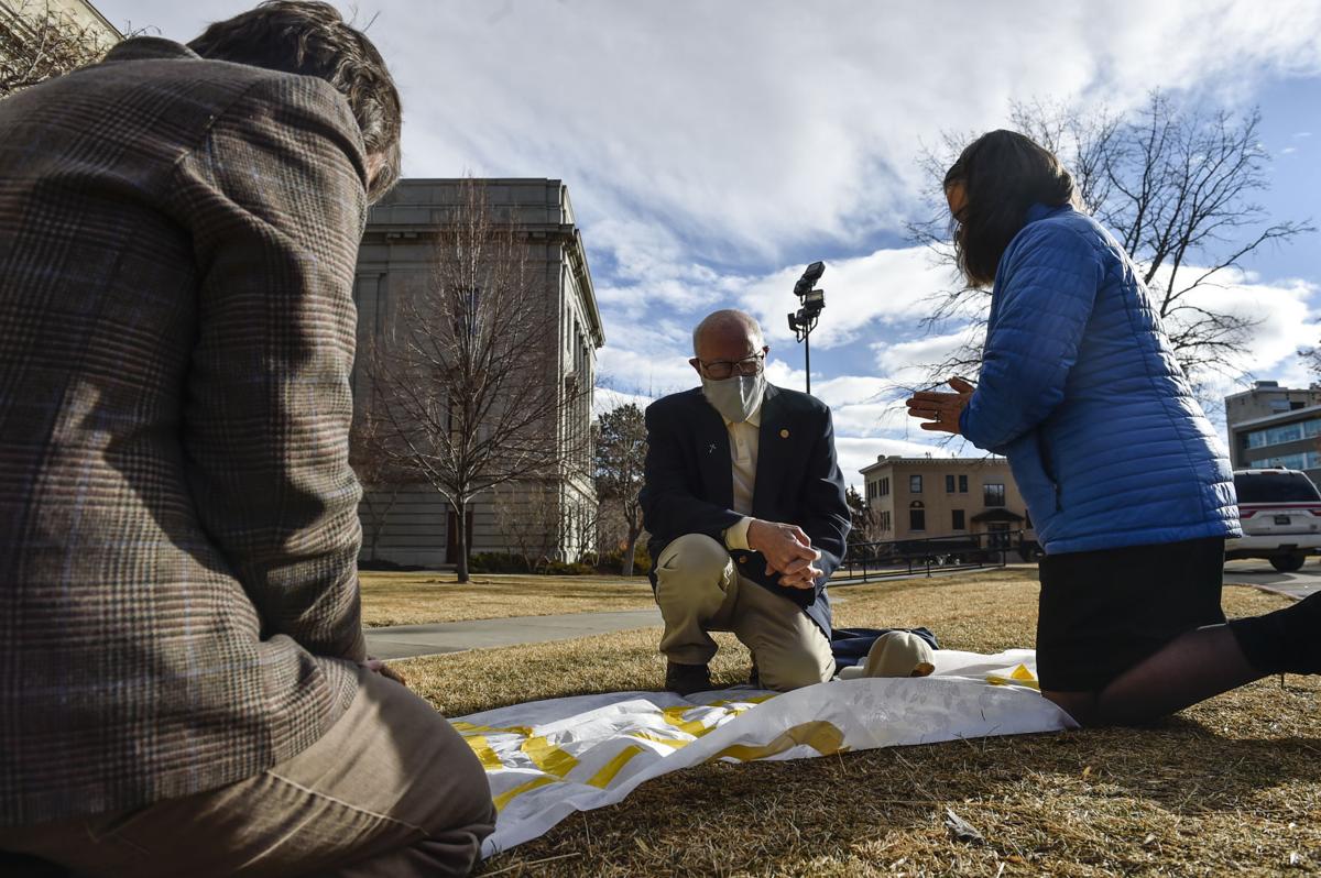 Prayer vigil outside capitol