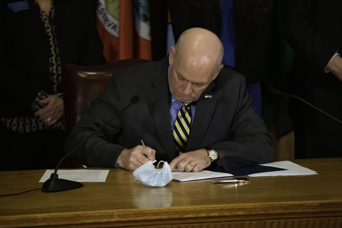 Gov. Greg Gianforte signs House Bill 102