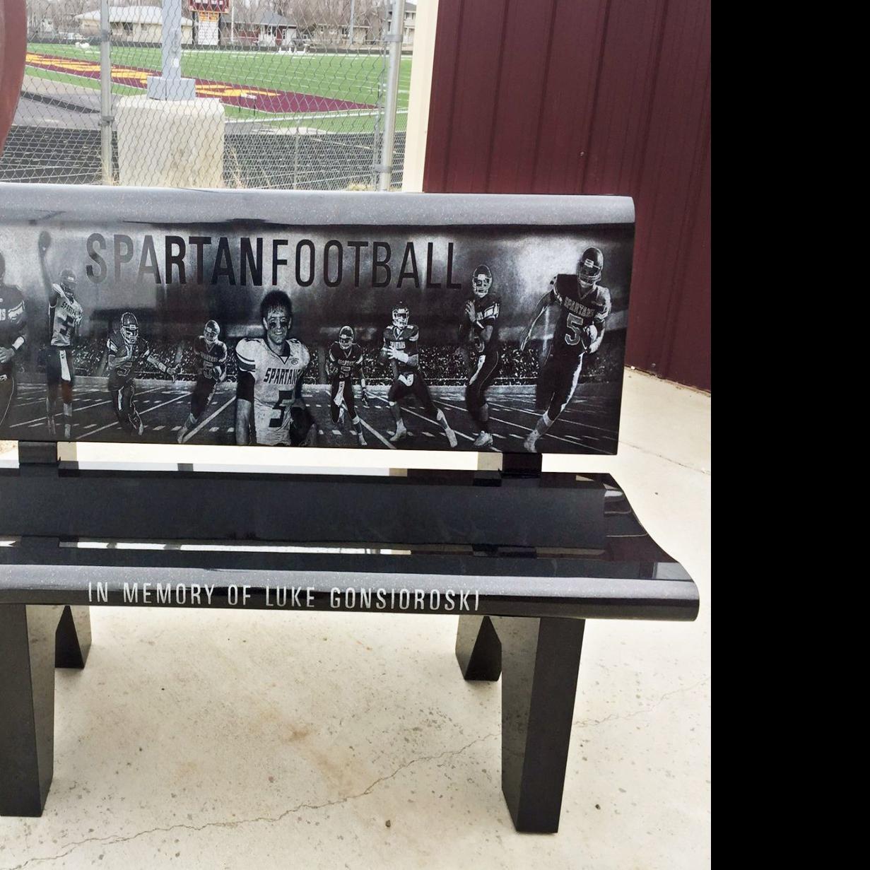 Baker High School Places Bench In Memory Of The Late Luke