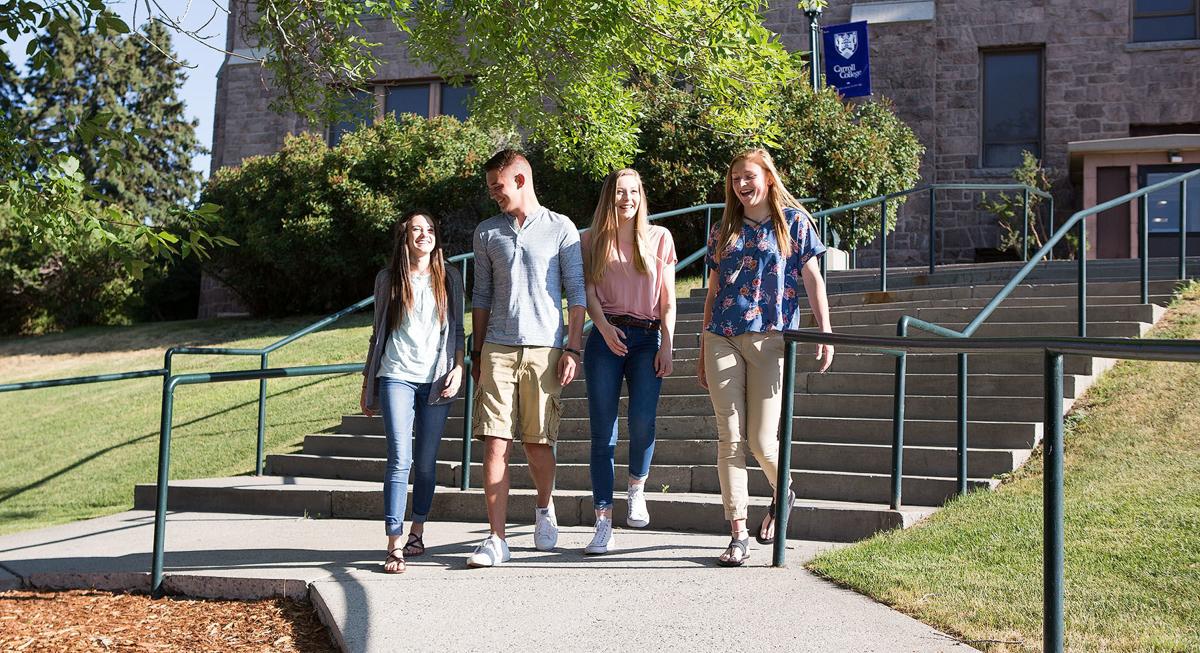Carroll College stock image