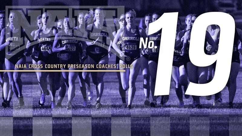 Carroll Cross Country Teams Both Begin Season at No. 19 in NAIA Poll